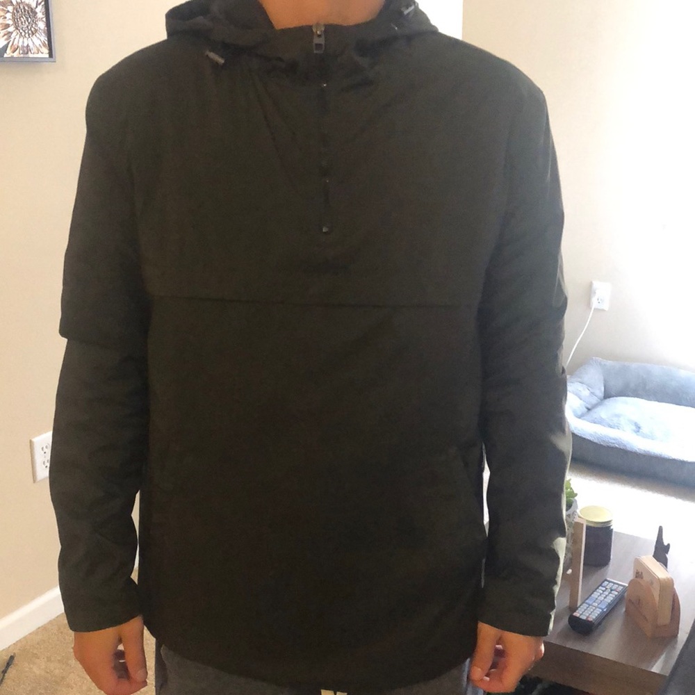 Zara Man pullover light raincoat size L